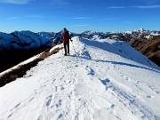 Sulle nevi di Arete (2227 m) e Valegino (2415) dal Forno di Cambrembo il 17 dicembre 2016 - FOTOGALLERY
